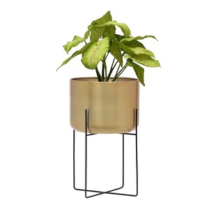 Attractive Unique Style <strong>Planter</strong> With Stand Attractive Luxury Look the Urban Design Fits Any Home Decor Dining Room Office - Product Image 4