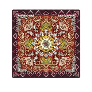 Large Mahjong <strong>Mat</strong> With Carrying Bag Anti-Slip Noise-Reducing Table Cover for Mahjon Card Games 31.5in X 31.5in - Product Image 1