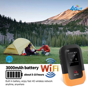 Qitai Factory OEM Custom Logo 4G MBB LTE WiFi6 CAT4 modem batteria portatile Hotspot Router 4G ESIM - Product Image 6