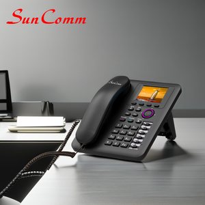 Teléfono IP de doble línea para escritorio empresarial de oficina, 2 cuentas SIP y red POE, 2, 2 - Product Image 1