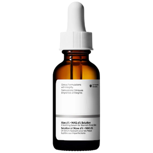 Serum sıradan cilt ürünleri Aloe 2% + NAG 2% çözüm Retinol c vitamini kafein çözeltisi
