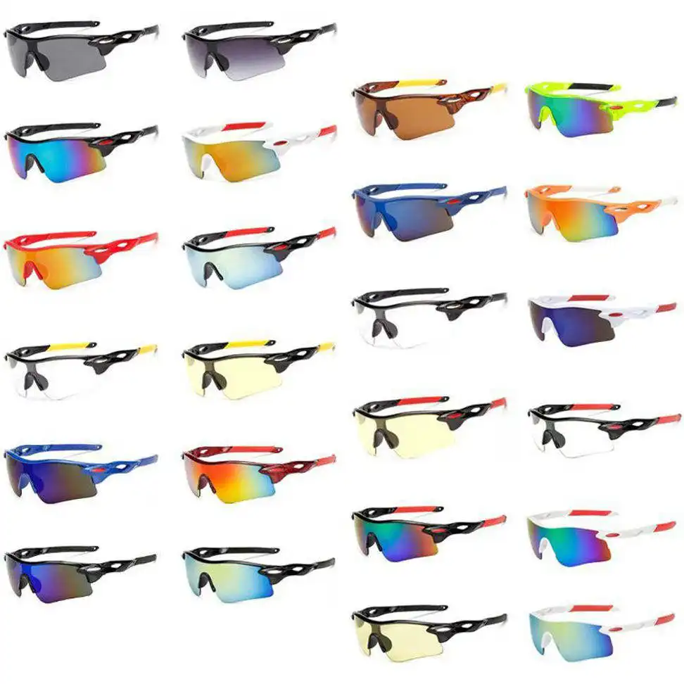 Gafas de Sol para deportes al aire libre ciclismo 9181 PC modelo unisex fitness viaje gafas de sol ciclismo conducción montañismo gafas