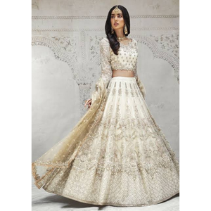 Çekici gelin parti kıyafetleri işlemeli LEHNGA CHOLI MAXI SHARARA hint ve pakistan elbiseler özelleştirilmiş kabul elbise OEM ODM - Product Image 4