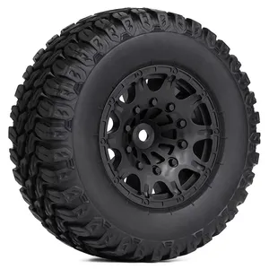 4x4ゴムタイヤホイールRC 1/10ショートコーストラック用ARRMA Traxxasスラッシュカー