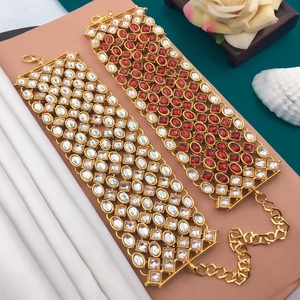 Toptan el yapımı beyaz boncuklu bilezik hint örgülü ayarlanabilir doğal ham taş Yoga boncuk Dubai moda Charm takı