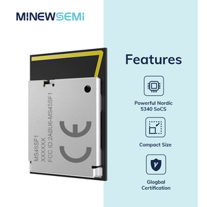 Nrf5340 ms45sf1 không dây iốt BLE mô-đun tầm xa ZigBee chủ đề USB mặc thiết bị Bluetooth 5.1 mô-đun - Product Image 2