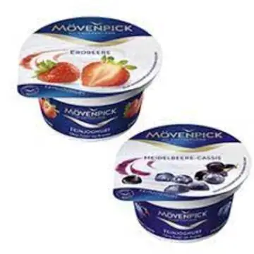 Maître du goût | Yogourt fin Movenpick Chocolat suisse/Movenpick Yogourt nature style grec 5% 100g