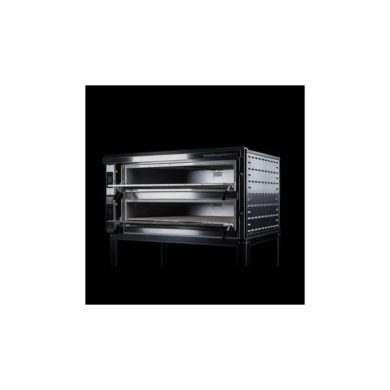 Italian electric pizza oven Structure in stainless steel for commercial use restaurants hotels multiple deck ovens