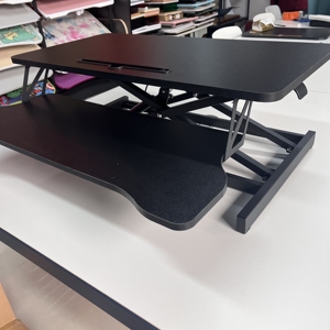 Escritorio de ordenador moderno, minimalista y de alta gama para oficina en casa, escritorio de ordenador ajustable en altura - Product Image 4