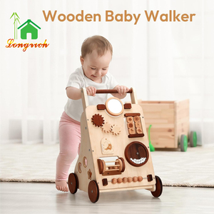 Hot bán bé bằng gỗ Walker đa chức năng phát triển động cơ hoạt động học tập trung tâm đồ chơi trẻ em hoạt động Walker - Product Image 2