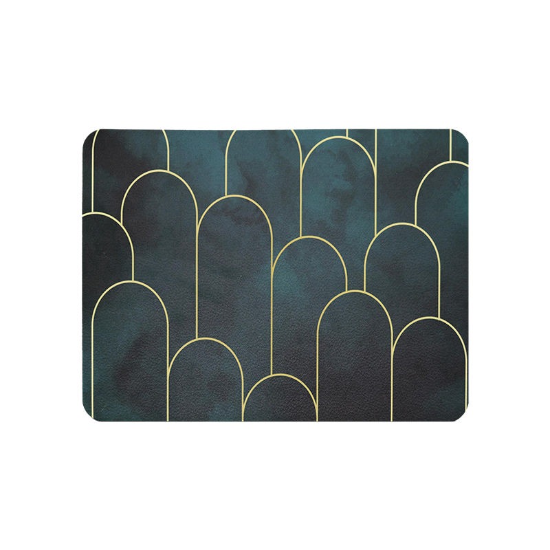 Dégradé de fil d'or bleu