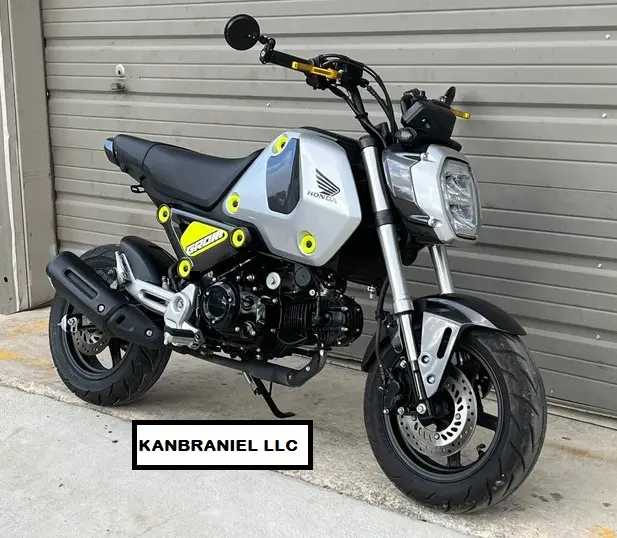 KANBRANIEL LLC Vendas de ano novo para motocicletas novas Honda-Grom MSX125 124cc esportivas monocilíndricas refrigeradas a ar de quatro tempos