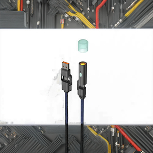 C1 100W 4-in-1 Multi-<strong>Function</strong> Type-<strong>C</strong> USB Charging Cable High Quality 1.5M Pure Copper Braided Wire Lighter Data Cable - Product Image 4