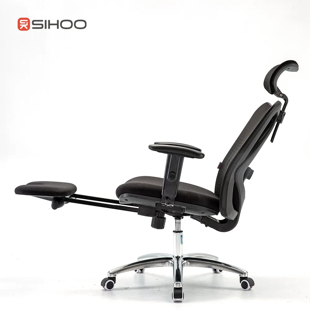 Sihoo M18 reposapiés tipo Venta caliente silla de oficina tienda silla de oficina suave ergonómica silla de oficina ajustable