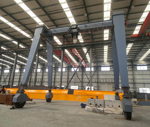 Chinas Single Girder Track less Rubber Tyred Portalkran mit Getriebe kern komponenten zum Be-und Entladen zum Verkauf - Product Image 1
