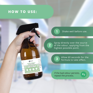 Intensiver Spray-Geruchsneutralisierer Grüne Formel Lufterfrischer-Konzentrat für Tabak-, Haustier-, Fisch- und Feuchtigkeitsgerüche - Product Image 6