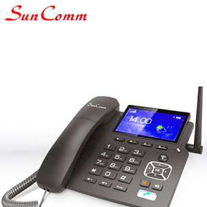 SC-9030-4GT 4G LTE <span class=keywords><strong>GSM</strong></span> Sim Thẻ Khách Sạn Nhà Văn Phòng Cố Định Điện Thoại Không Dây Thiết Bị Đầu Cuối Không Dây Điện Thoại Cố Định Android Điện Thoại - Product Image 1