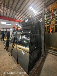 Sử dụng công nghiệp an toàn chống đạn cửa sổ kính nhiều lớp với hộp gỗ cho tường rèm - Product Image 4