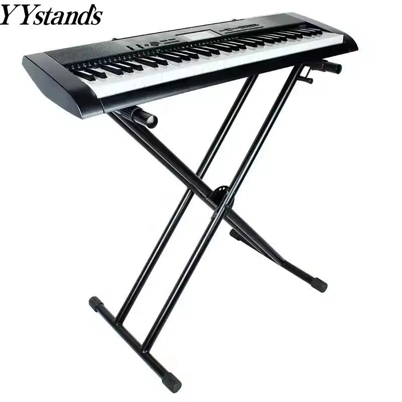 Zware Professionele Dubbele X Muziek Keyboardstandaard Geschikt Voor 6176 88key Elektronische Toetsenborden En Digitale Piano 'S Yy Stadns