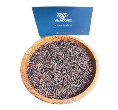 Grani neri organici semi di riso VIETNAM esportatore con 5KG sacchetto di imballaggio alla rinfusa quantità estratto di 84969732047