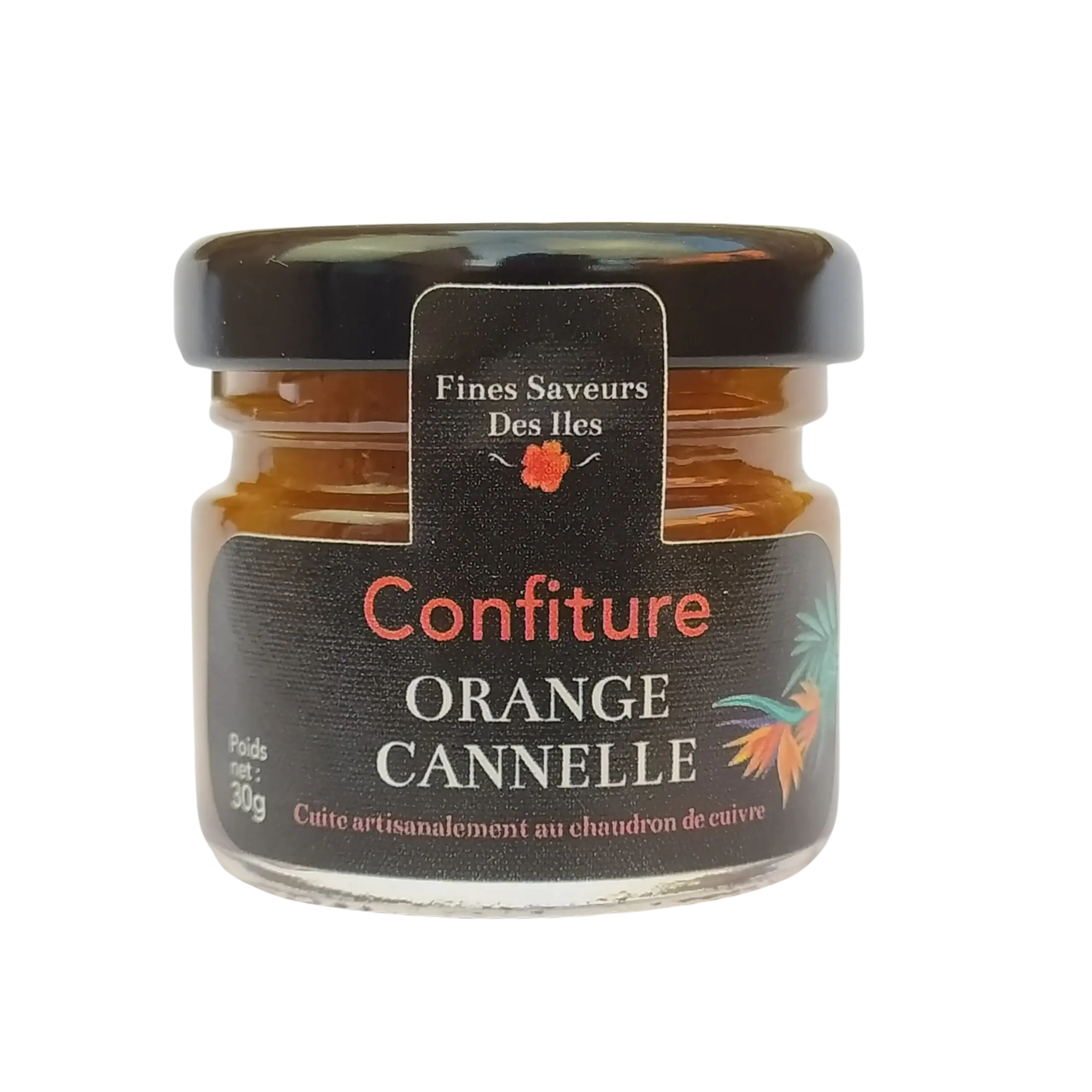 FINES SAVEURS DES ILES Confiture Exotique Orange Cannelle 30G