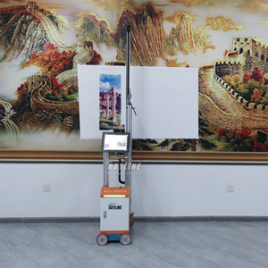 16&#13217;/hour 9600DPI AI 4K Wall <strong>Printer</strong> Machine 3D 5D Automatic UV Vertical Wall <strong>Printer</strong> Price With Wheels Rails - Product Image 5