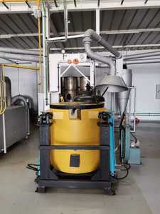 价格具有竞争力的新型电阻炉600 Kgs批量废铝液压倾斜金属熔化坩埚