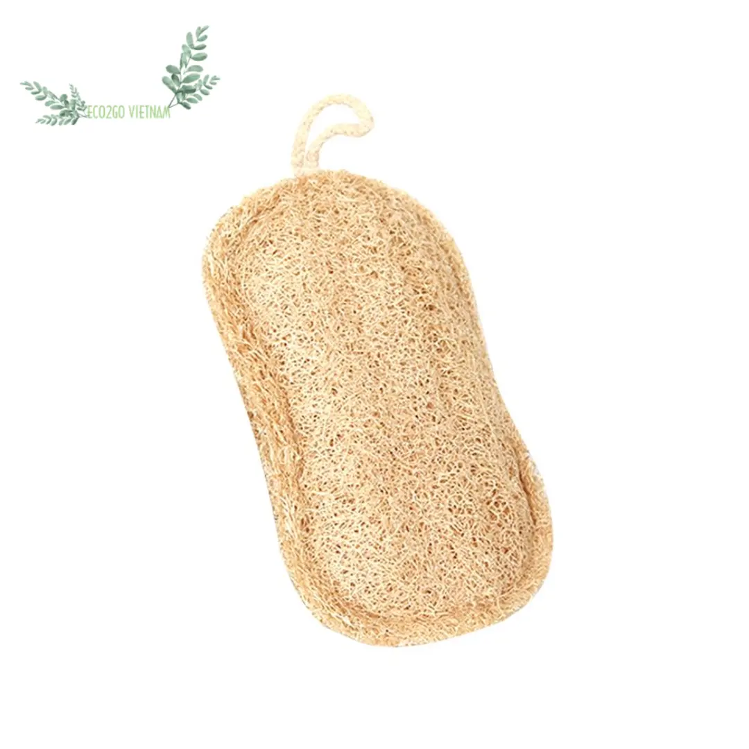 ECO2GO-esponja de esponja 100% orgánica, esponja de baño NATURAL/esponja de lufa, precio más barato, venta al por mayor