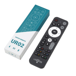 UGOOS UR02 BT ses uzaktan kumanda Ugoos AM8 AM6B X4 X4Q TOX3 TOX4 için jiroskop değiştirme ile Google ev için Android TV kutusu - Product Image 1