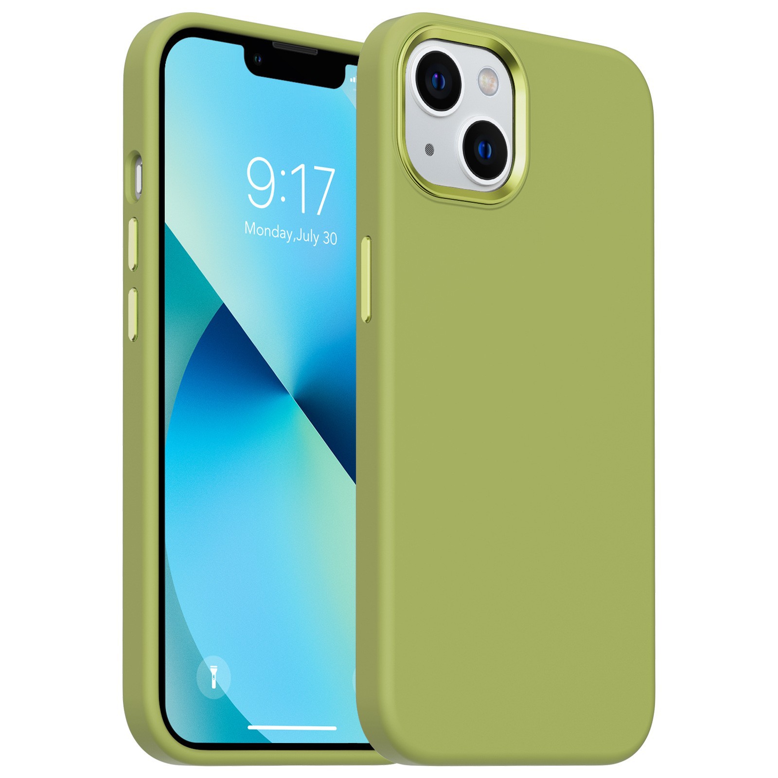 สีเขียว