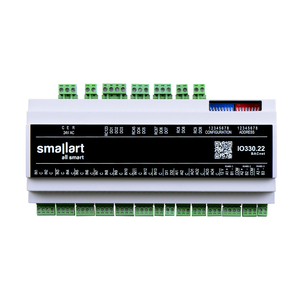 IO330-入出力モジュール30 I/O 24V AC BACnet MS/TP DINレール - Product Image 1