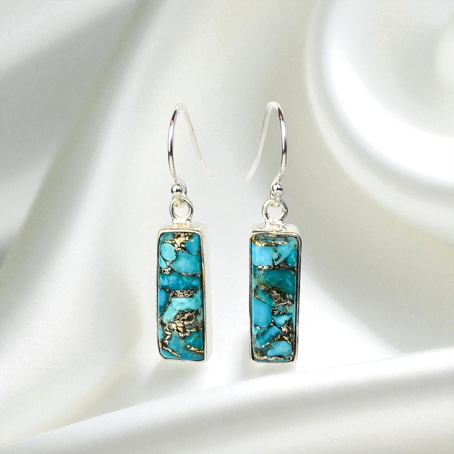 Copper Turquoise Silver