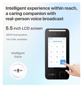 Feocey FCV4914 Biometrischer Gesichts scanner Tür-Tor-System Zugangs kontrolle mit Nachtsicht-und Zeit schalt uhr - Product Image 3