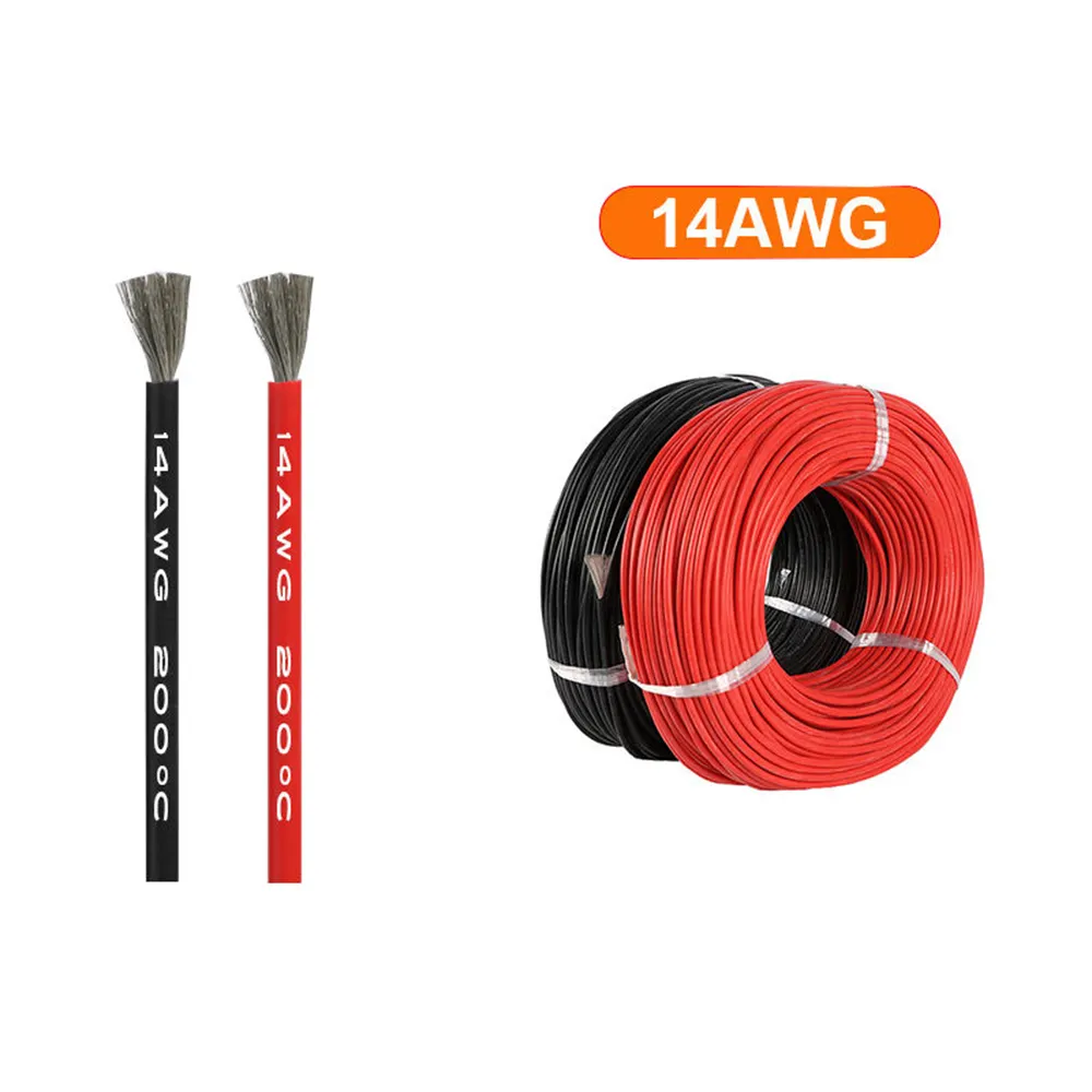 Best Price 8 10 12 20 18 16 14awg silicone heating wire silicone wire 14awg silicone rubber wire