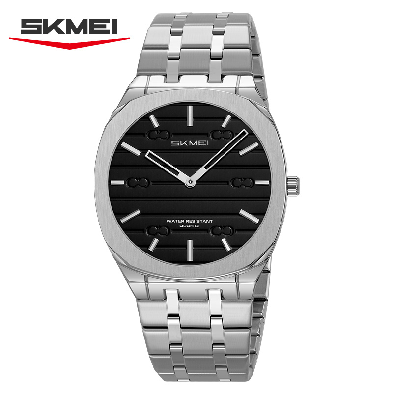 silver/black