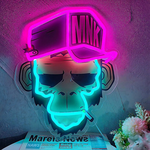 Tùy chỉnh 3D UV in Led Neon dấu hiệu cho Spaceman truyện tranh Anime nghệ thuật trang trí Quảng Cáo & xe sử dụng USB powered - Product Image 2