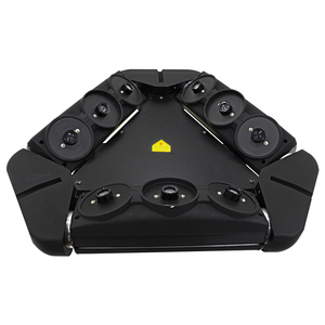 Profesyonel 9-Head örümcek RGB LED hareketli kafa ışın ışık floresan sahne gösterisi disko işık DJ için DMX512 kontrolü ile - Product Image 1
