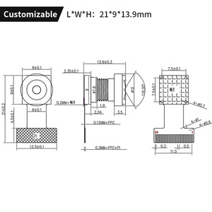 <strong>Support</strong> ESP-32 5MP OV5640 <strong>ISP</strong> 1080P 30fps JPEG Wide Angle DVP Security Monitoring Camera Module - Product Image 5