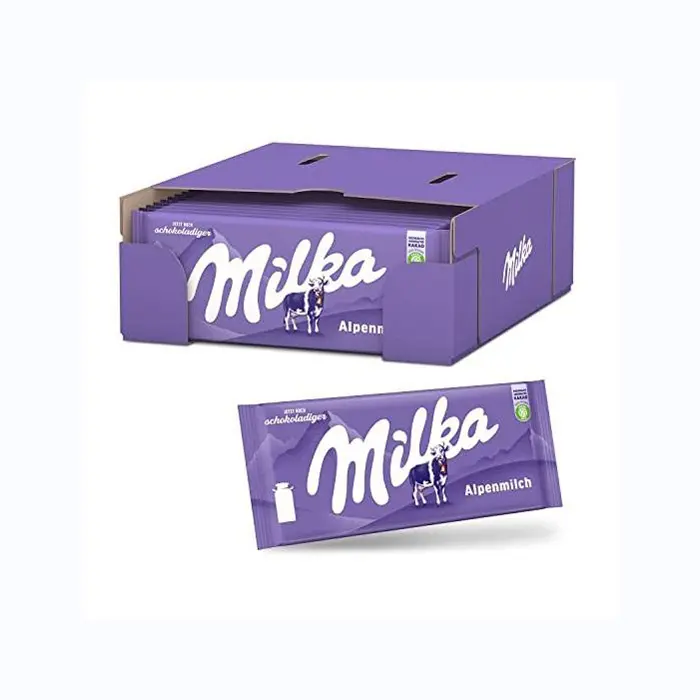 Milka שוקולד 100g / Milka שוקו רקיק/Milka