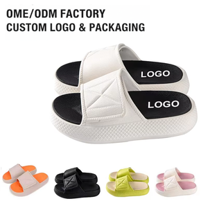 סנדלי EVA עם לוגו בהתאמה אישית | סנדלים לנשים וגברים | נעליים נוחות נגד החלקה לשימוש פנימי וחיצוני | סיטונאות במפעל - Product Image 1