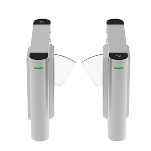 HCW Hochs icherheits taille Hohe Gesichts erkennung Optischer Finger abdruck Zugangs kontroll klappe Drehkreuz Barrier Gate - Product Image 4