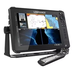 Lowrance HDS-16实时便携式海洋海图仪3合1换能器探鱼器，带塑料钓鱼声纳