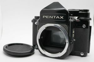 EXC + 5 Penntax 67 TTLミラーUP後期モデル中型カメラボディ日本製