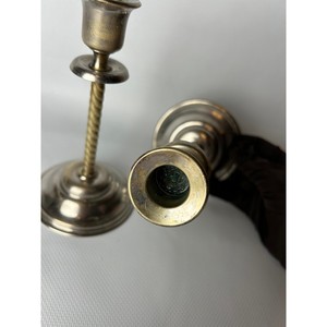 Nhà Máy Trực Tiếp Cổ Điển Nến Ánh Sáng Chủ Trong Kim Loại Swirl Brass Bắc Âu Thiết Kế Scandinavia , Centerpieces Trang Trí Nội Thất - Product Image 3