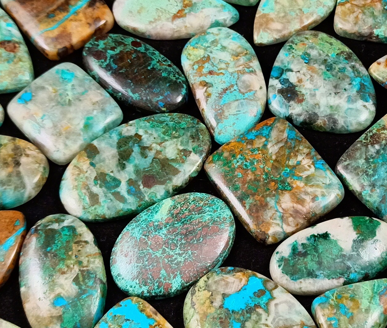 Blue and Green