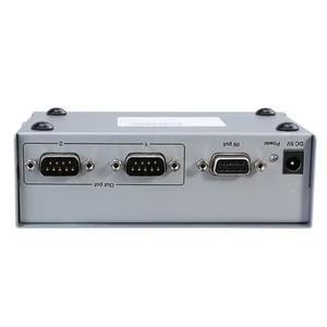 DTECH Nickel Plated Connector Metal Shell 1 in 2 Out Female to Male RS232 DB9 Serial Converter Splitter 1*2 - Product Image 2