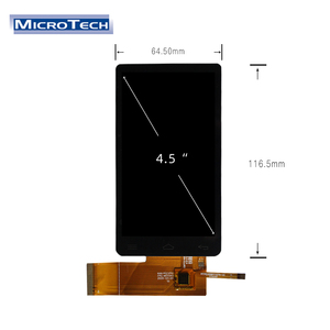 Pantalla táctil lcd de 4,5 pulgadas, 480x854 IPS, ángulo de visión completo, pantalla LCD capacitiva de 10 puntos, interfaz IIC RGB