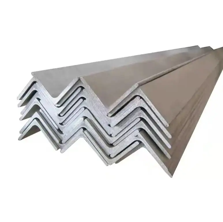 Barra de hierro galvanizado igual ángulo acero precio competitivo 40x40x4mm edificio Industrial