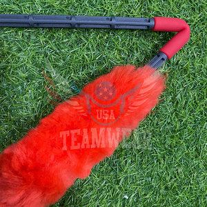 Özel Logo Paintball Gun varil çubukla temizleme aracı esnek köpük ve işaretleyici varil temizleme çubukla için mikrofiber silecek - Product Image 1