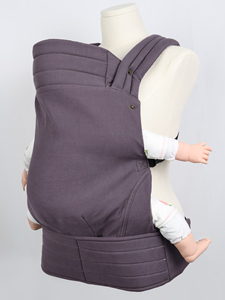 Paarse Ergonomische Babydrager Luxe <span class=keywords><strong>Baby</strong></span> Draagt Hoogwaardig Katoen Met Verstelbare Bandjes En Duurzame Gespen Opvouwbaar - Product Image 5